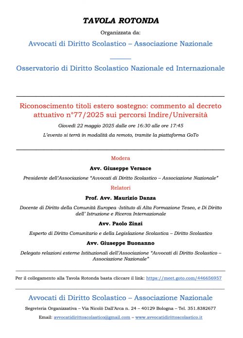 RICONOSCIMENTO DEI TITOLI ESTERO SOSTEGNO: COMMENTO AL DECRETO ATTUATIVO N°77/2025 SUI PERCORSI INDIRE/UNIVERSITÀ